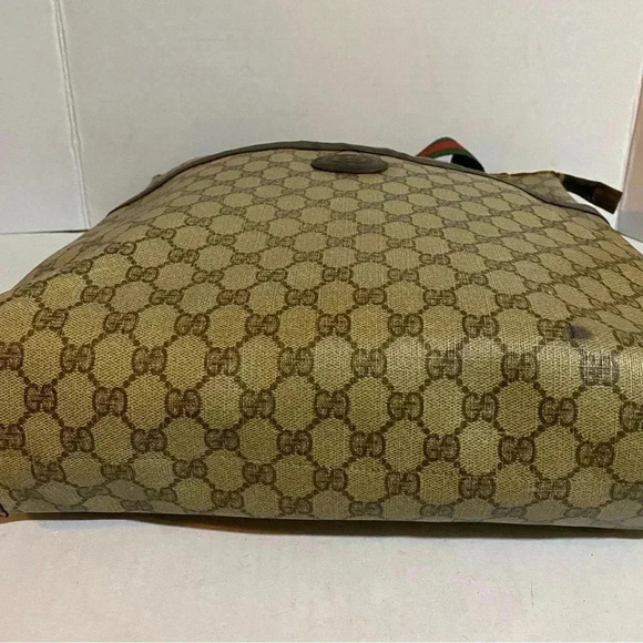 Gucci vintage GG mico web tote handbag - Picture 4 of 16